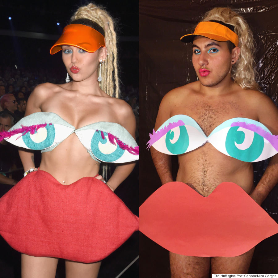 mina gerges miley cyrus mtv vma