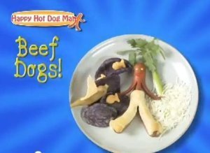 Happy Hot Dog Man