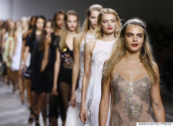 cara delevingne london fashion week
