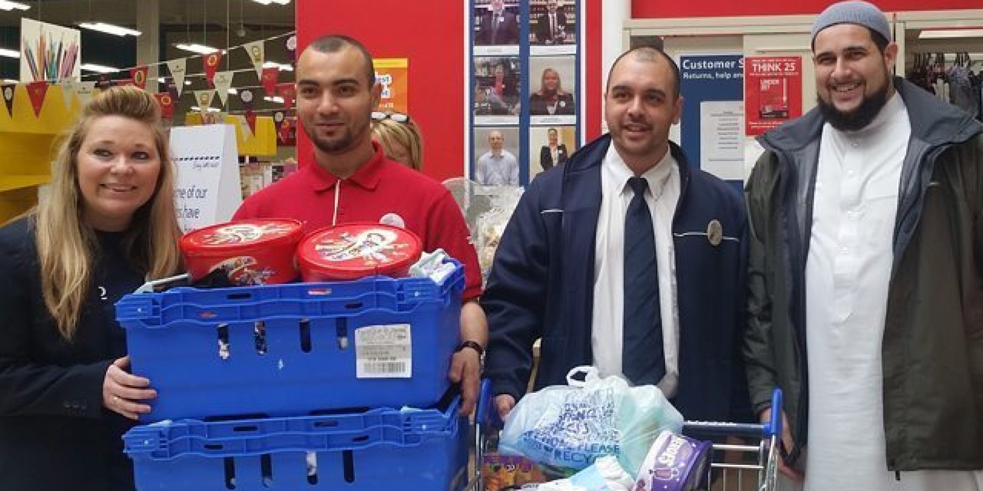 Tesco Worker Donated Boxes Of Supplies To Muslim Chaplain Who Was Delivering Aid To ...2000 x 1000