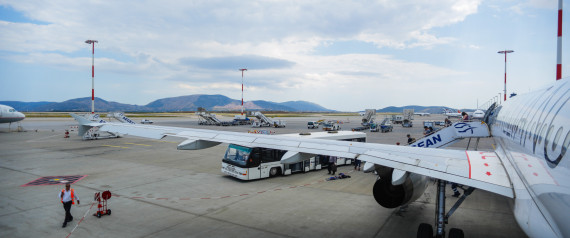 GREEK AIRPORT SANTORINI