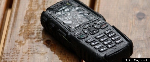 Hurricane Irene Cellphone