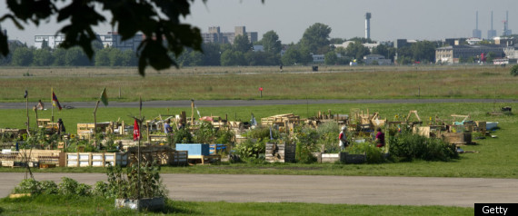 Templehof Airport Garden