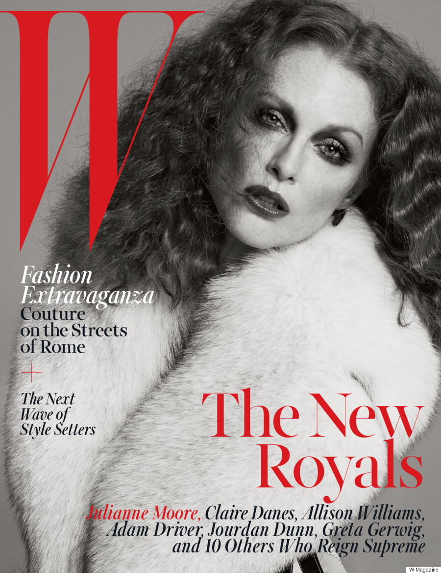 Julianne Moore, Claire Danes And More Cover W Magazine's October Issue
