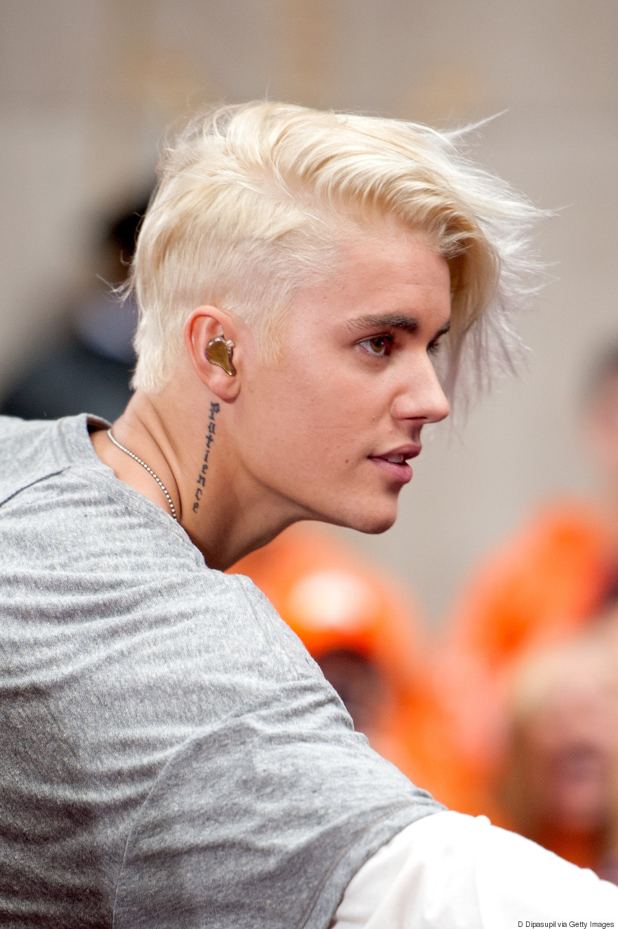 Justin Bieber Spiky hairstyle