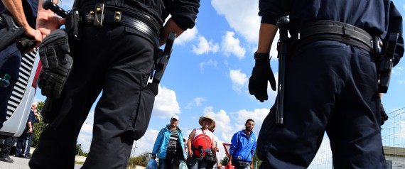 REFUGEES BORDER GERMANY