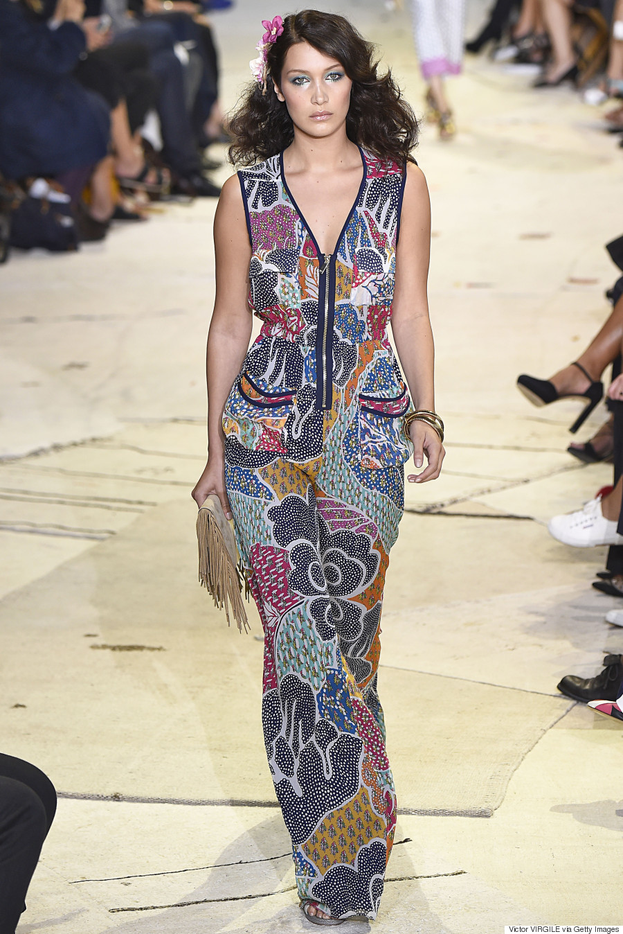 bella hadid dvf nyfw