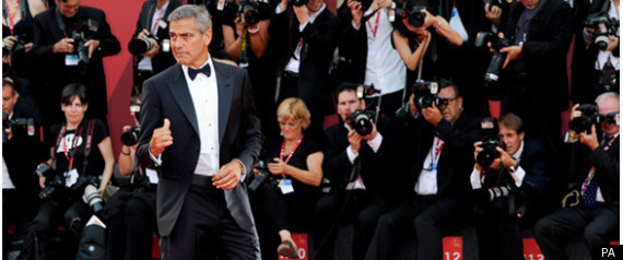 George Clooney Venice Film Festival 2011