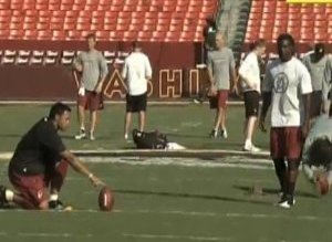 Tim Hightower Kicking
