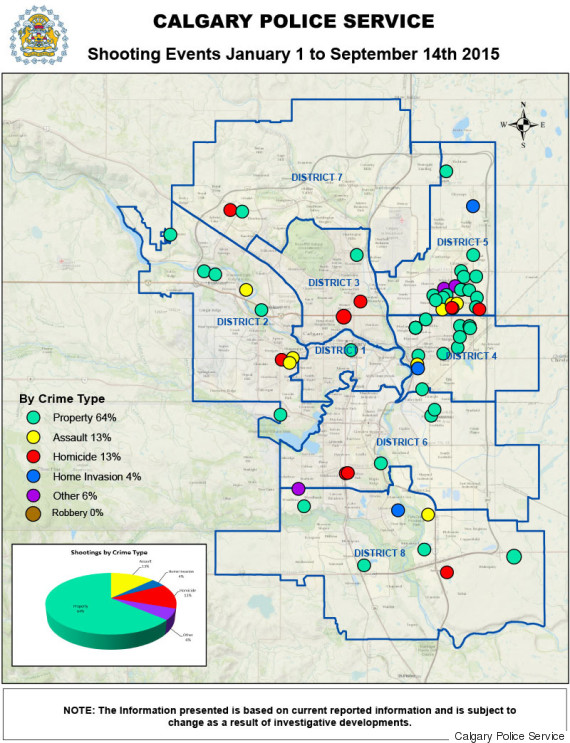 Calgary Police Worry About Increase In Shooting-Related Homicides