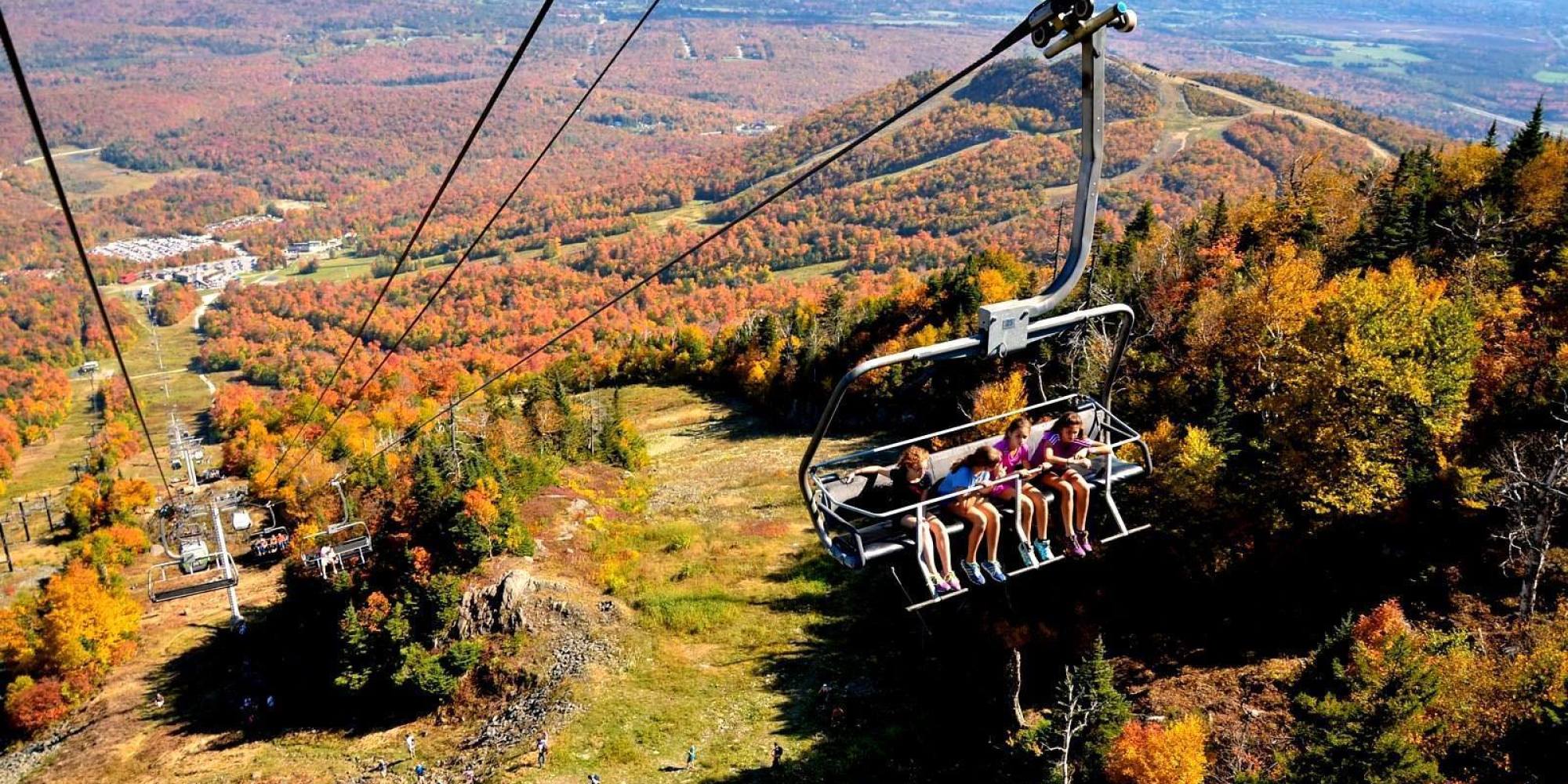 12 balades à faire en télésiège cet automne