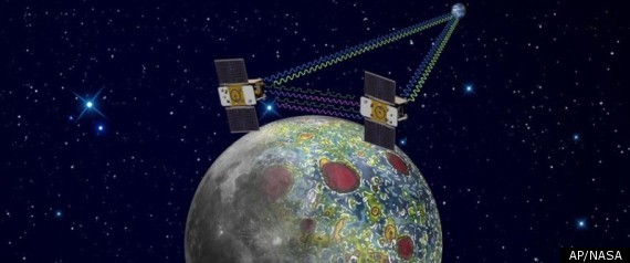 Nasa Grail Moon Probes