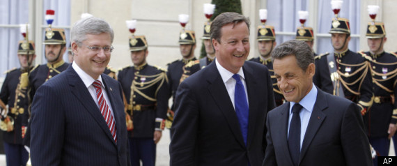 Stephen Harper Unstoppable Sarkozy Cameron