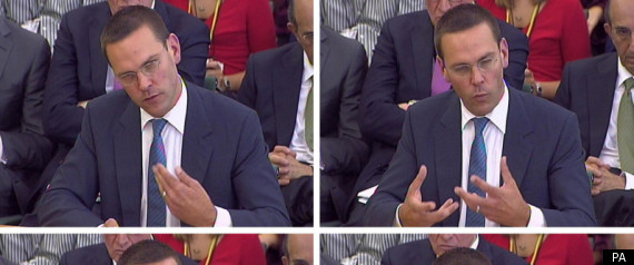 James Murdoch News International Phone Hacking Mps