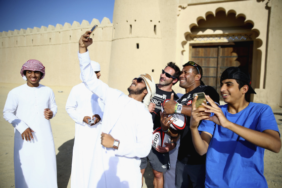 arab selfie
