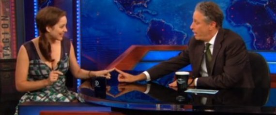 Marion Cotillard Daily Show