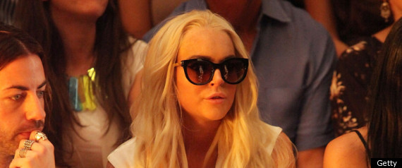 Lindsay Lohan Riot Fashion Show
