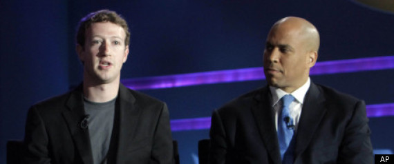 Cory Booker Facebook Donation