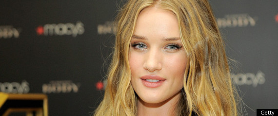 Rosie Huntingtonwhiteley At The Burberry Body Frag