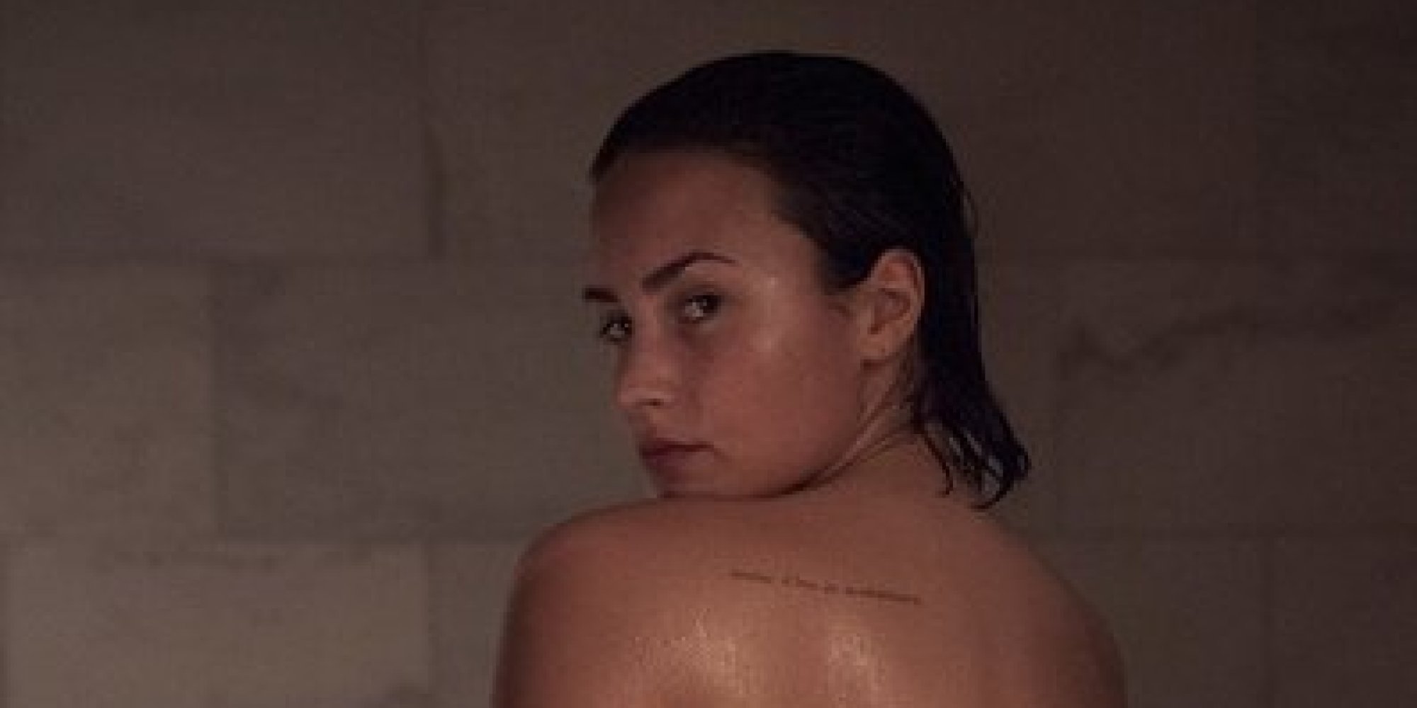 Demi Lovato strips down in a raw, no makeup shoot for 