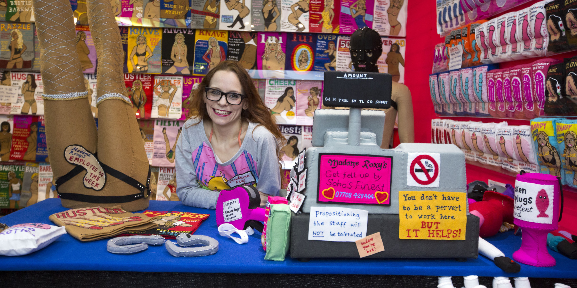 Sex Shop Where Everything Is Made Out Of Felt Opens In London Huffpost Uk