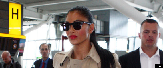 Nicole Scherzinger Airport Style