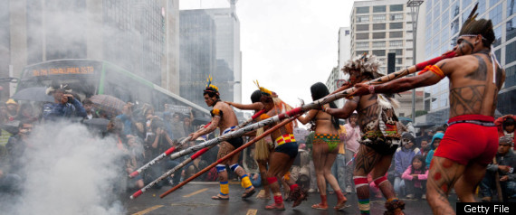 Belo Monte Protest Sao Paulo
