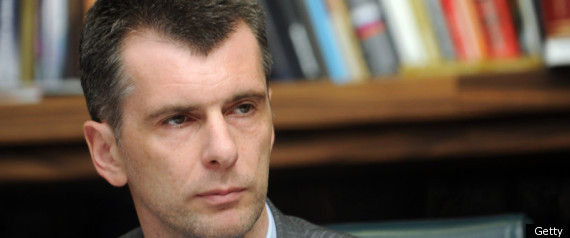 <b>Mikhail Prokhorov Mikhail Prokhorov</b> Russia Tycoon Abandons KremlinBacked - r-MIKHAIL-PROKHOROV-RUSSIA-KREMLIN-large570