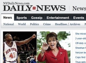 New York Daily News Palin
