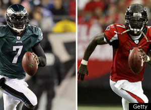Michael Vick Eagles Falcons