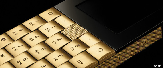 Gold Cell Phone