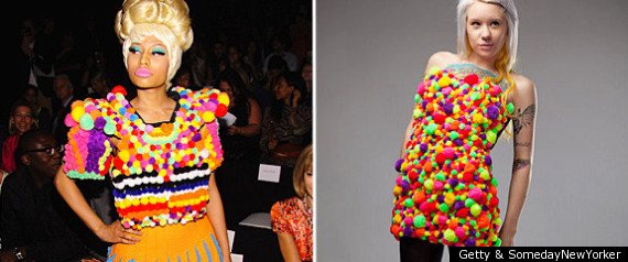 Nicki Minaj Fashion Week