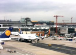 WATCH: Frankfurt Airport In Tilt Shift
