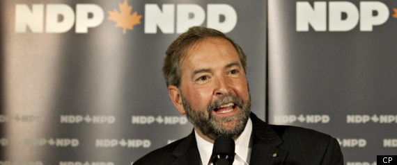 Thomas Mulcair Ndp Leadership Topp Party President