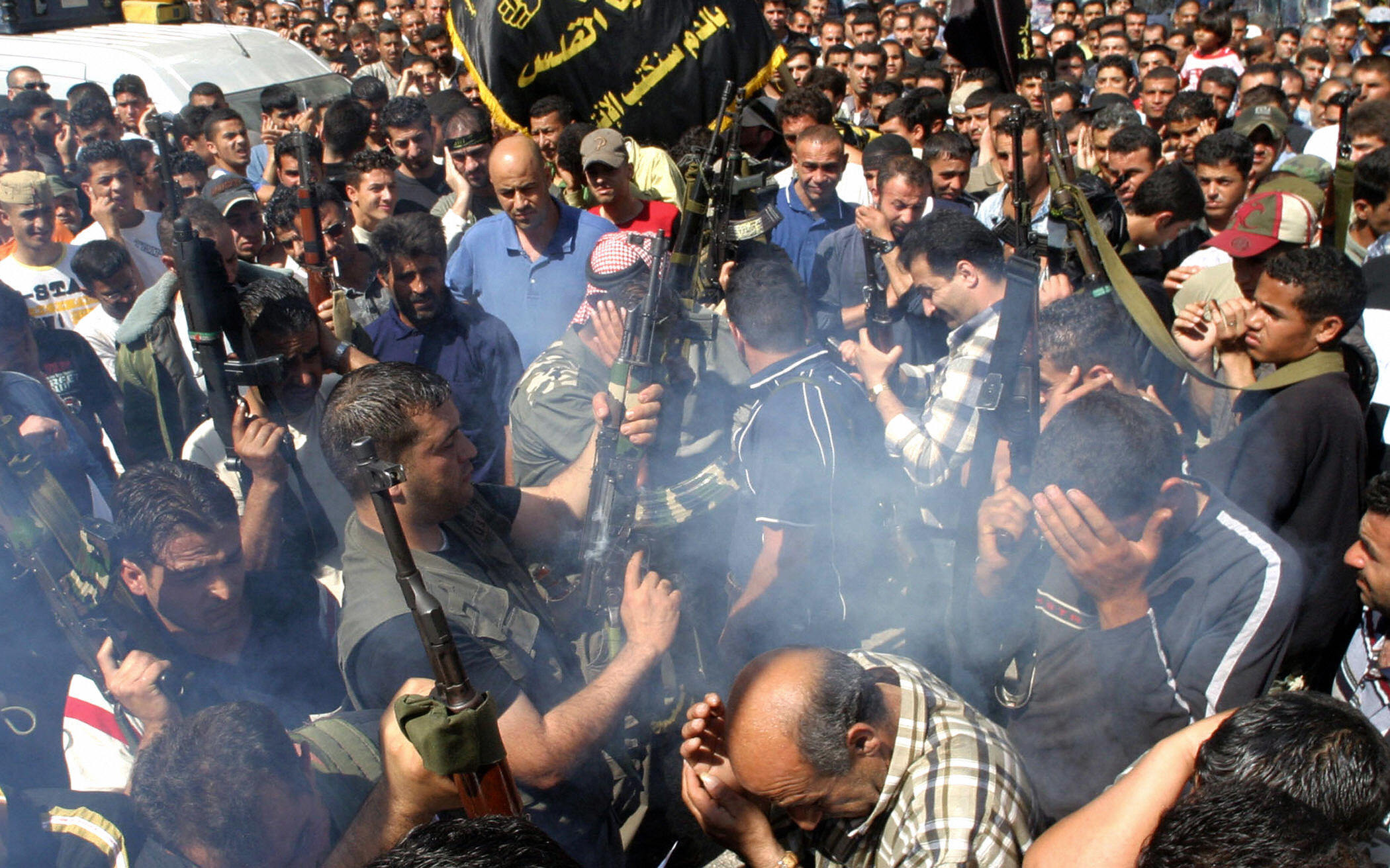palestinians fire