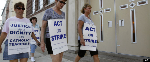 Catholic Teachers Strike