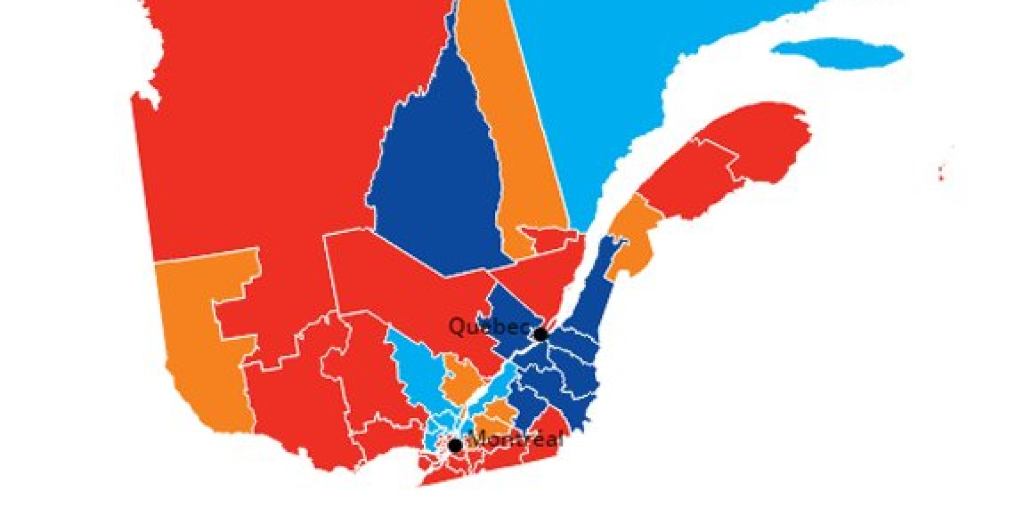 Élections fédérales De 2011 à 2015, le contraste est frappant au