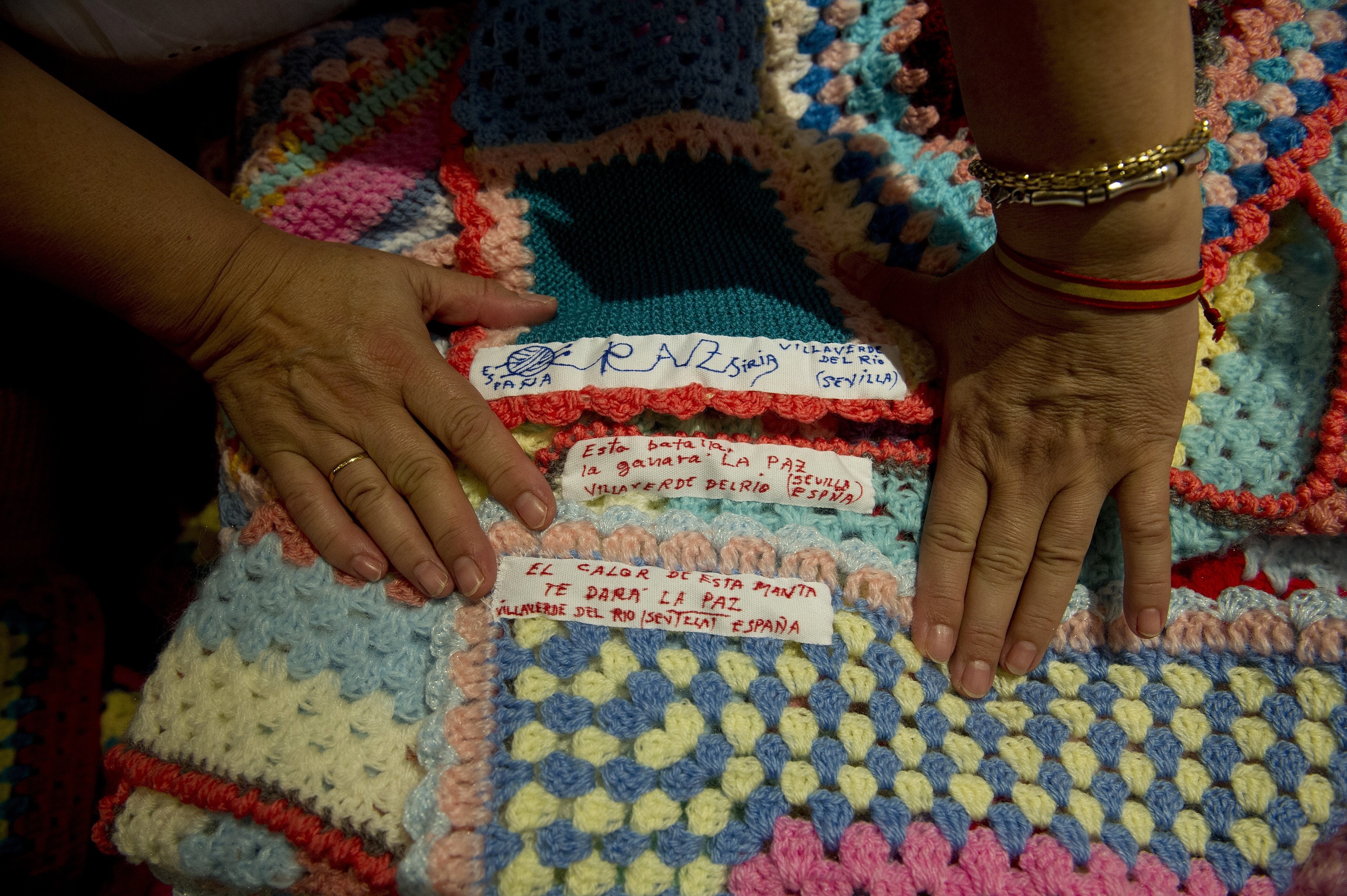 blankets spain syria