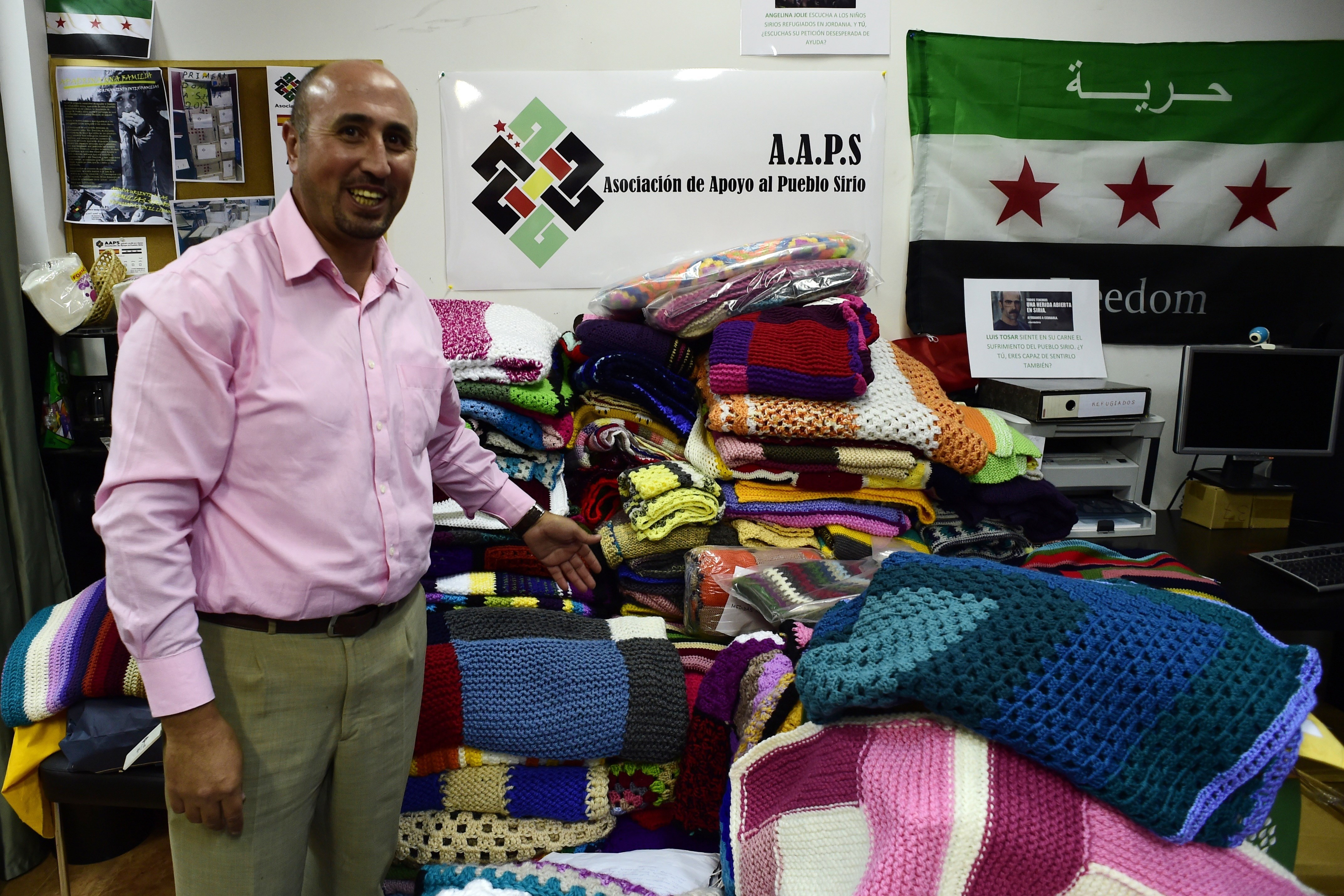 blankets spain syria