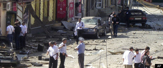 Russia Car Bomb Dagestan