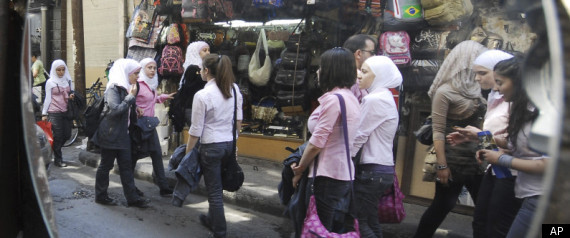 Syria Students Protests