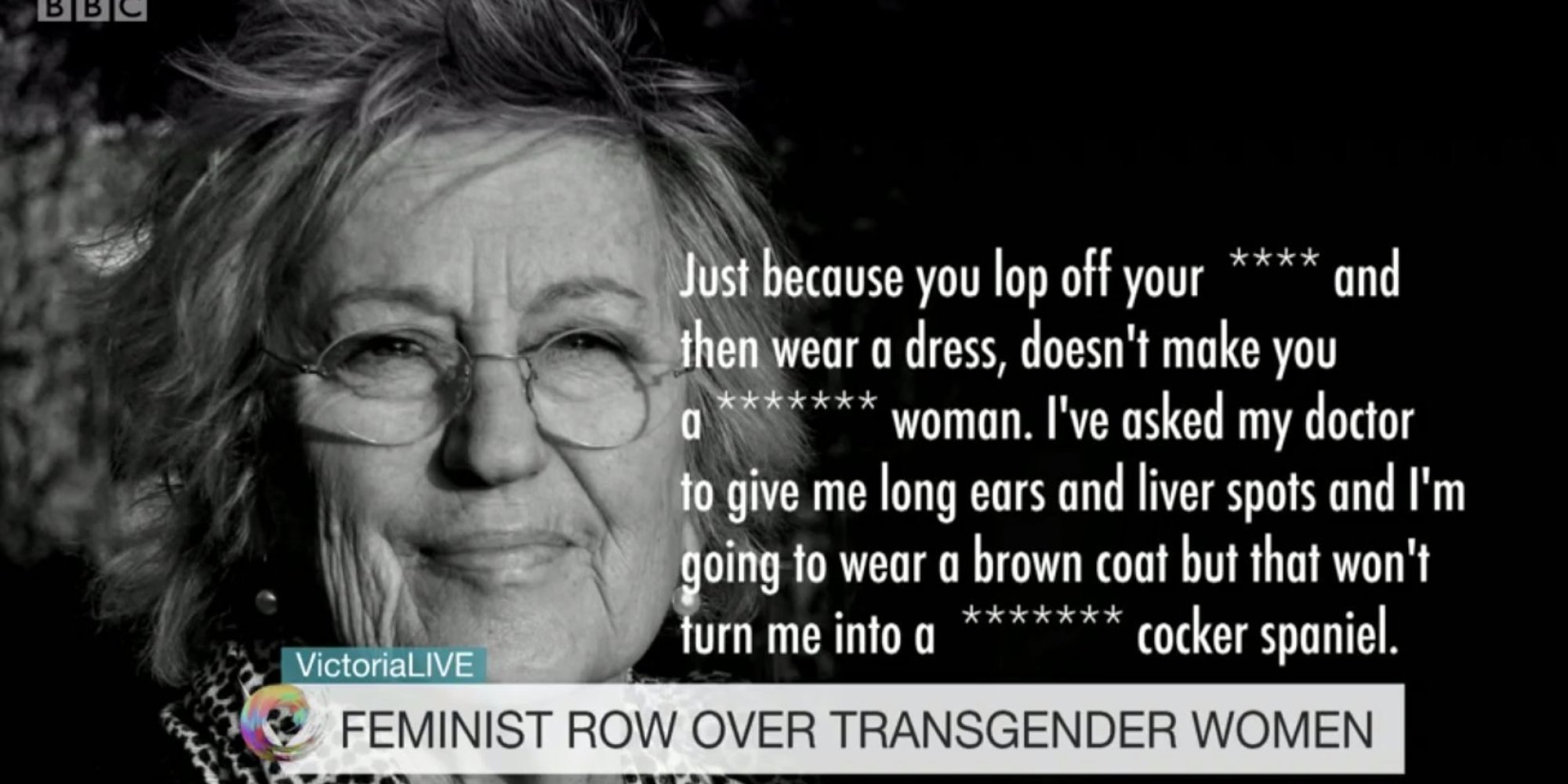 Germaine Greer's 'Lop Off Your D***' Statement On Trans Views Inflames