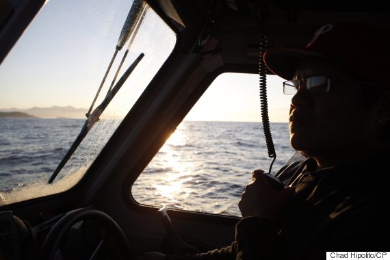 tofino boat sinking ahoushat first nation