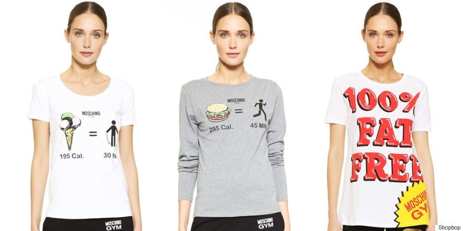 moschino food shaming