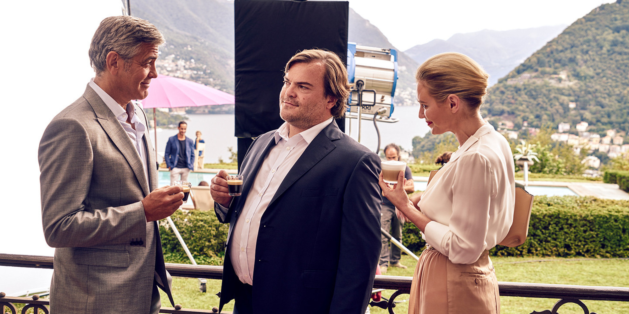 Nespresso Commercial Actress Jack Black | aussie actress joins george clooney and jack black in Nespresso Commercial Actress Jack Black | aussie actress joins george clooney and jack black in