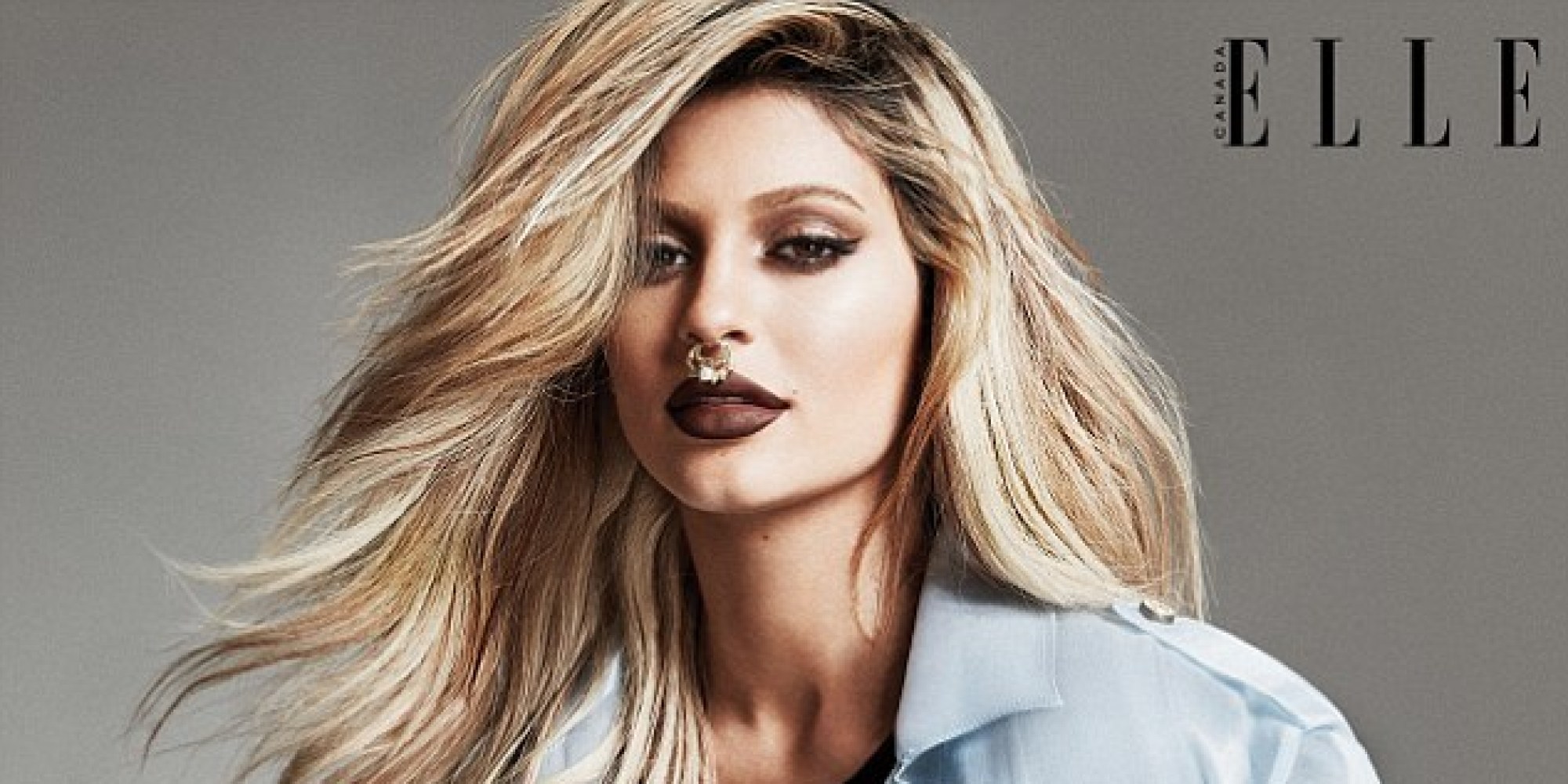 Kylie Jenner Elle Canada Cover Proves Septum Rings Are Here To Stay 