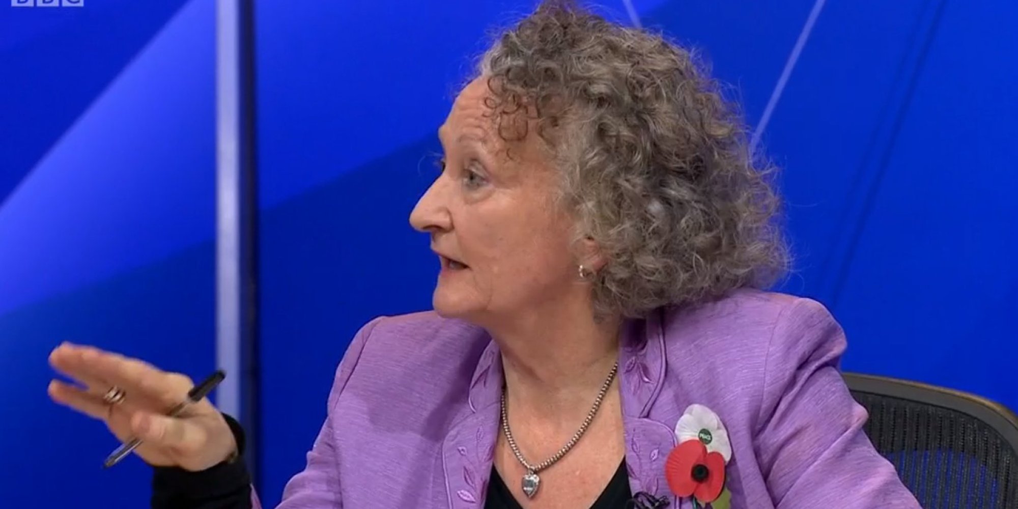 Bbc Question Time Jenny Jones Says Syria Was A Good Place To Live 