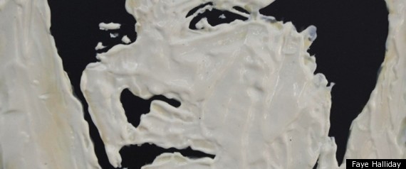 Justin Bieber Cheese Portrait