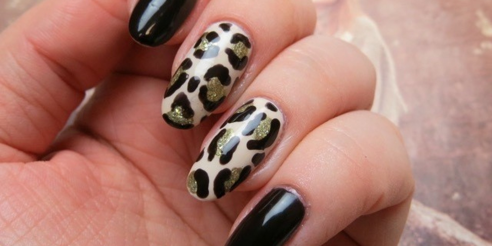 Leopard Print Nail Art Designs for a Wild Look - wide 6