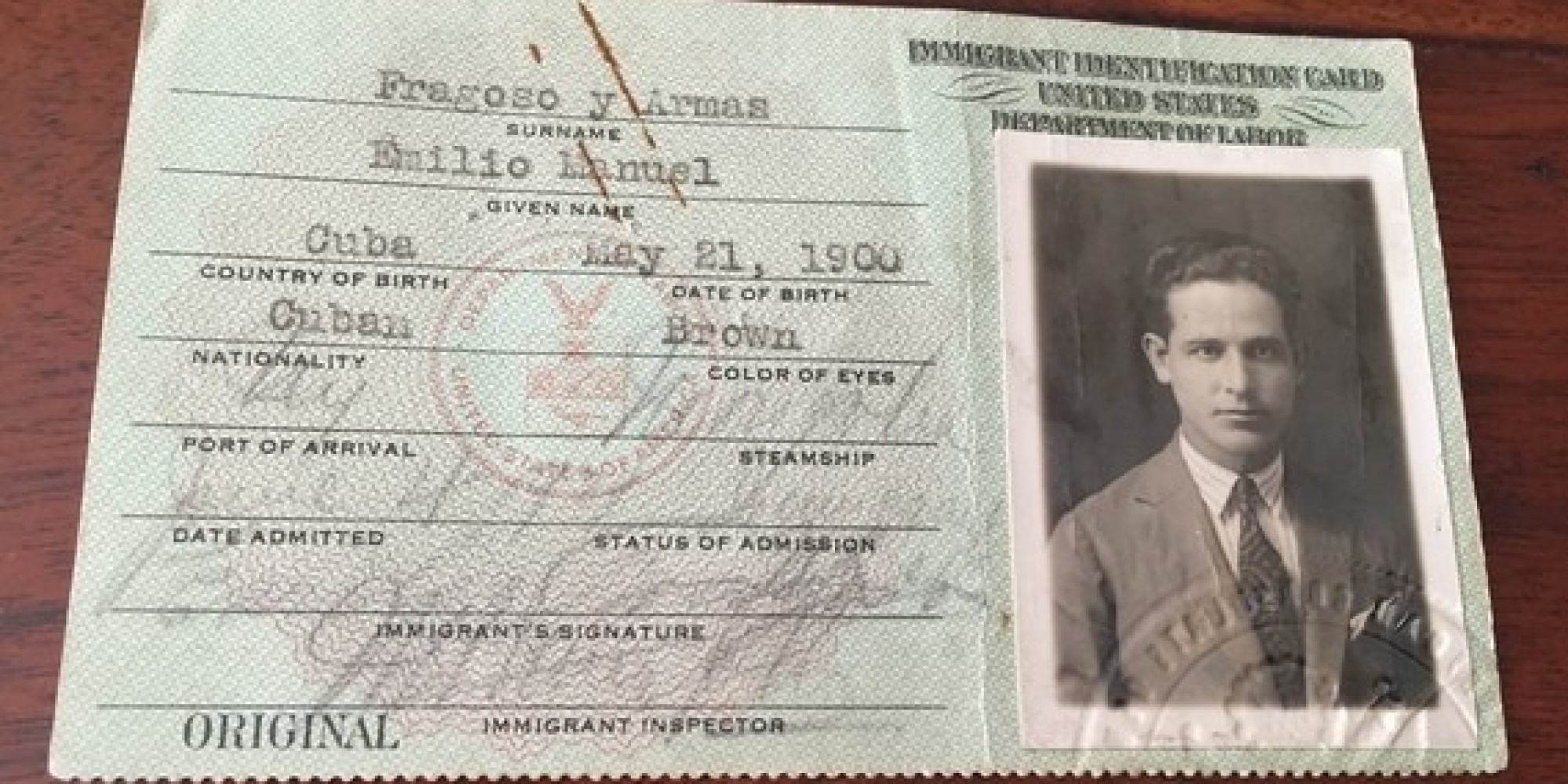 My Father s Fake Green Card HuffPost